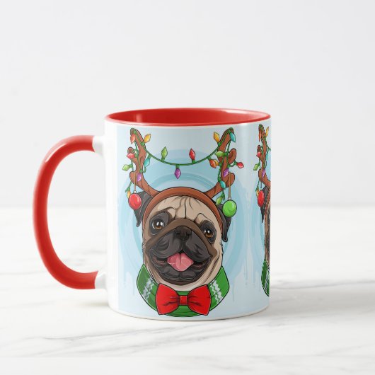 Mok voor kersttaarten (Links)