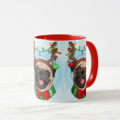 Mok voor kersttaarten (Voorkant rechts)