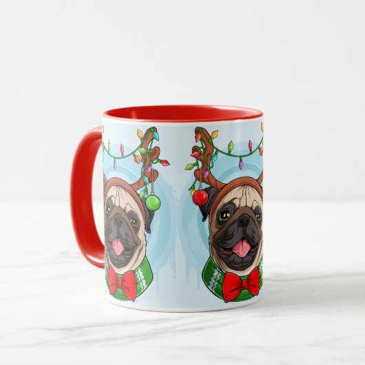 Mok voor kersttaarten (Voorkant links)