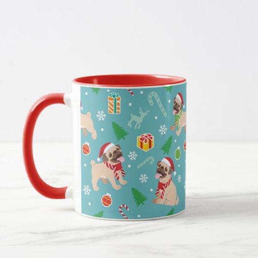 Mok voor kersttaarten (Links)