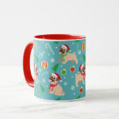 Mok voor kersttaarten (Voorkant links)