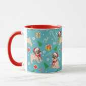 Mok voor kersttaarten (Links)