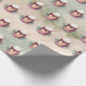 Mok voor kerstwarme chocolade cadeaupapier (Hoek)