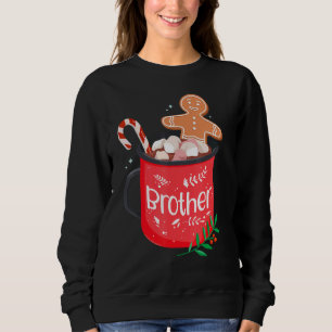 Mok voor kerstwedstrijden met cacao met Snoep Trui