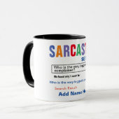 Mok voor klachtenmaker Sarcastic (Voorkant links)