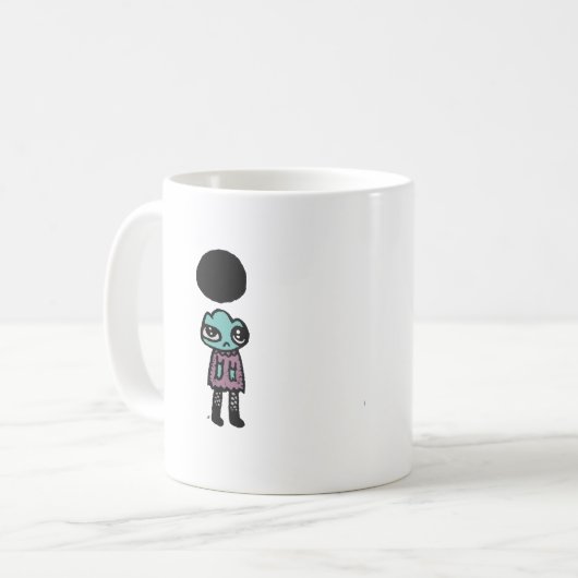 Mok voor kledingkoffie (Voorkant links)