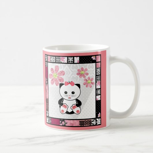 Mok voor kleine kattenkoffie (Rechts)