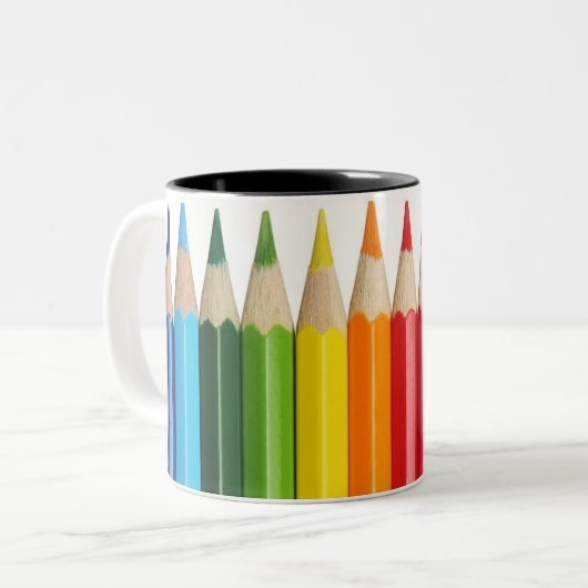 Mok voor kleurenpotlood (Voorkant links)