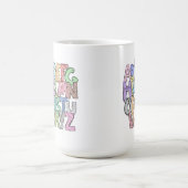 Mok voor kleurrijk alfabet (Center)