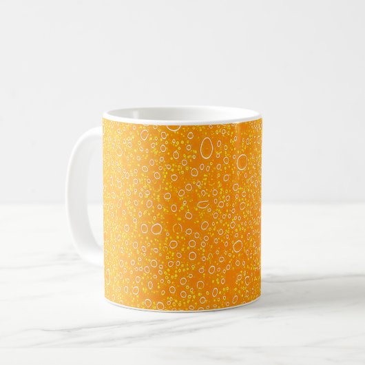 Mok voor kleurrijke bierkoffie (Voorkant links)