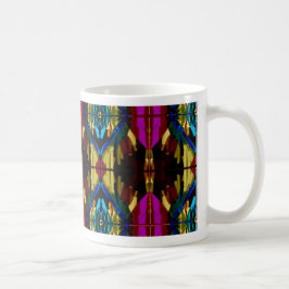 Mok voor kleurrijke koffie