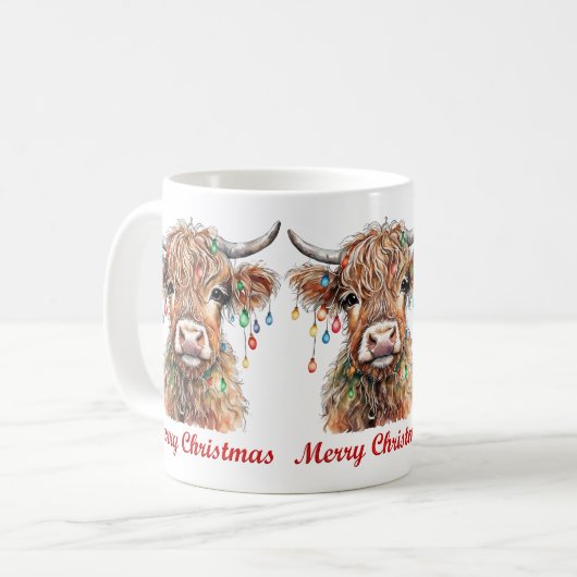 Mok voor Koe in het land (Voorkant links)