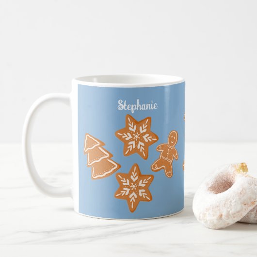 Mok voor koekjes en koffie (Met donut)