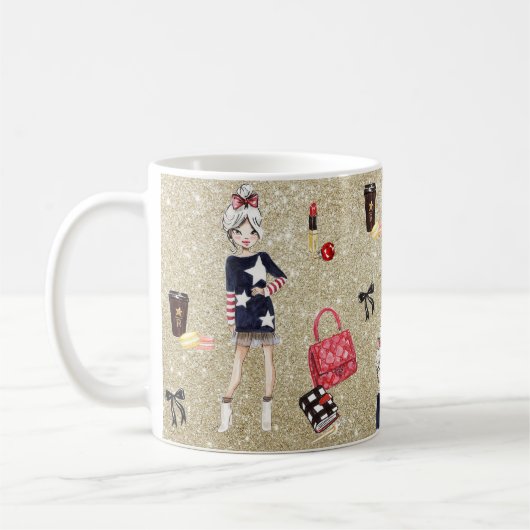 Mok voor koffie bij Boss Babe (Links)