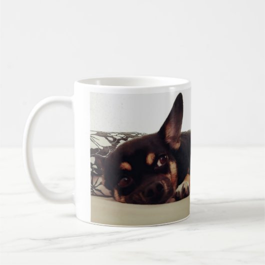 Mok voor koffie bij Chihuahua (Links)