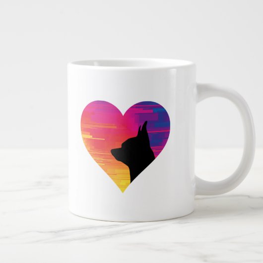Mok voor koffie bij Chihuahua (Rechts)