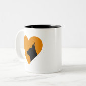 Mok voor koffie bij Chihuahua (Voorkant links)
