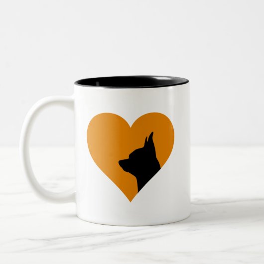 Mok voor koffie bij Chihuahua (Links)