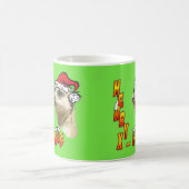 Mok voor koffie met kerstmis Meerkat (Center)