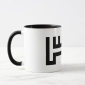 Mok voor koffie met ruimte (Links)