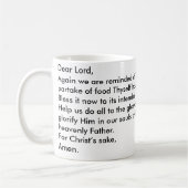 Mok voor koffiebeker voor maaltijden (Links)