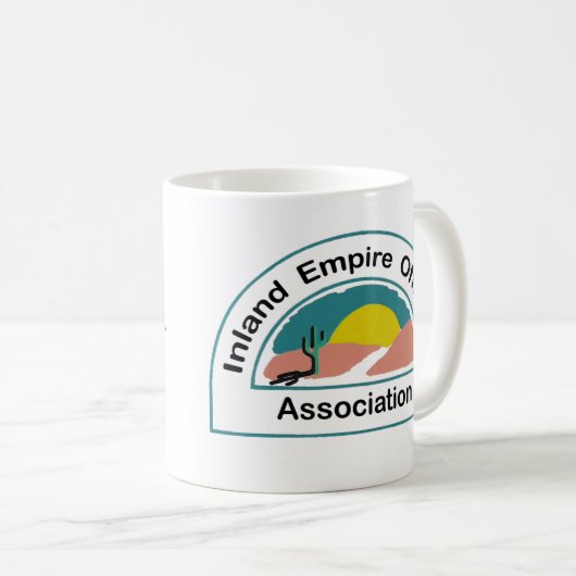 Mok voor koffiepapier en traditionele Logo (Voorkant rechts)