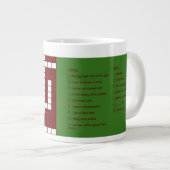 Mok voor kruiswoordkoffie (Voorkant rechts)