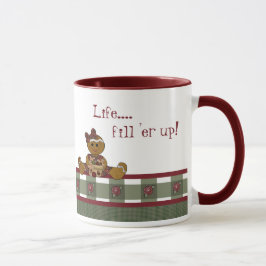 Mok voor landkaartenkeukens