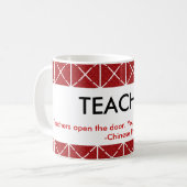 Mok voor leerling-koffie (Voorkant links)