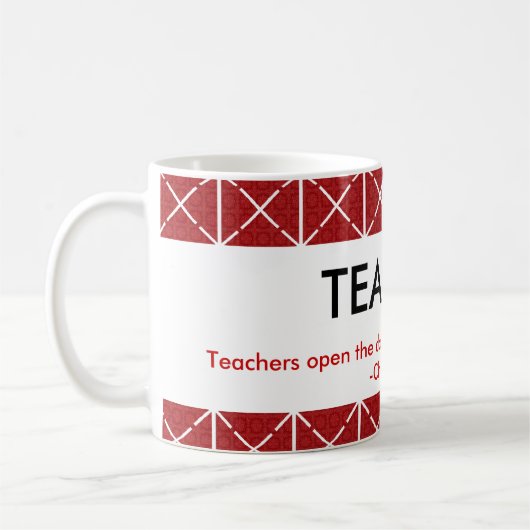 Mok voor leerling-koffie (Links)