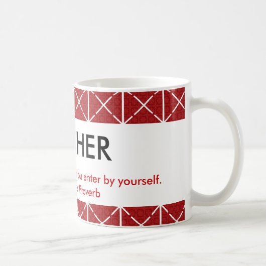 Mok voor leerling-koffie (Rechts)