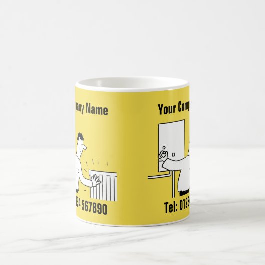 Mok voor leidinggevende en verwarmingsservices (Center)