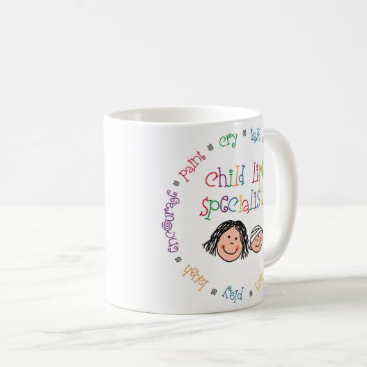 Mok voor levensspecialist kind (Voorkant rechts)