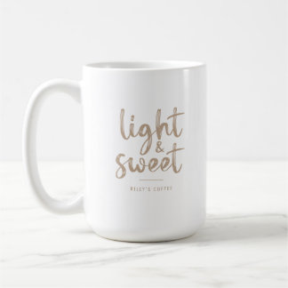 Mok voor lichte en zoete koffie