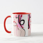 Mok voor lichte lippen (Links)