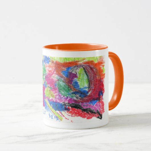 mok voor lippentekening (Voorkant rechts)