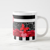 Mok voor Love and Rozen Blackboard Style (Rechts)