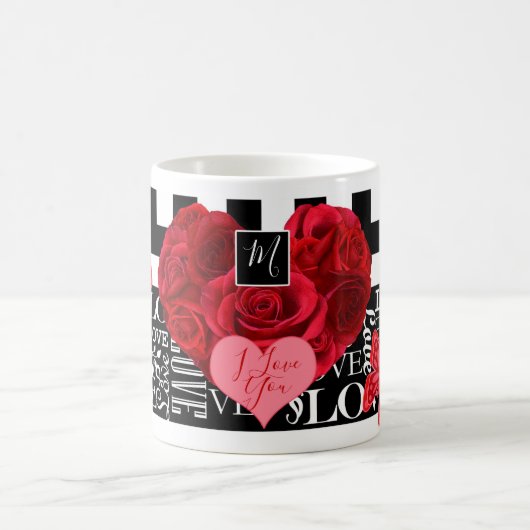 Mok voor Love and Rozen Blackboard Style (Center)