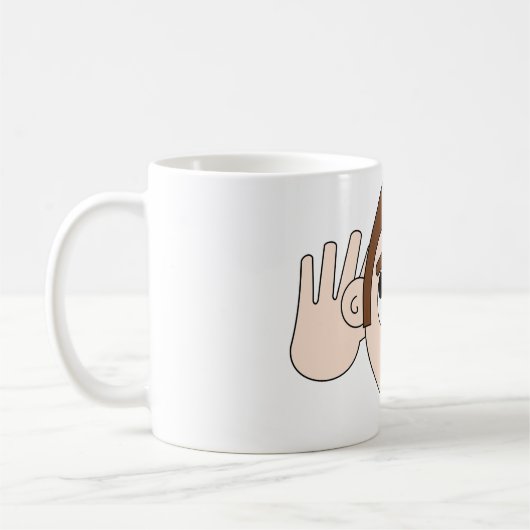 Mok voor luisteren (Links)