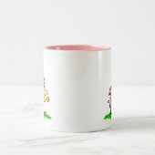 Mok voor mammie en blond klein meisje (Center)