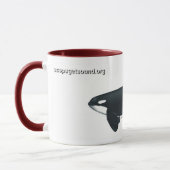 Mok voor mannelijke Killer Whale Ringer (Links)