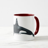 Mok voor mannelijke Killer Whale Ringer (Voorkant rechts)