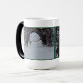 Mok voor Mannelijke Snowman Morphing (Voorkant links)