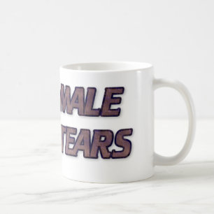 Mok voor mannelijke tranen koffie