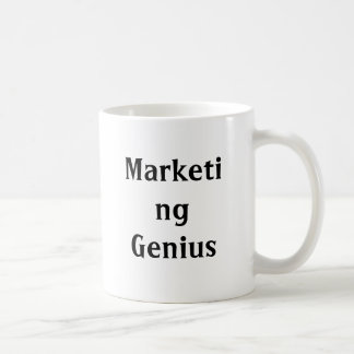 Mok voor marketing Genius