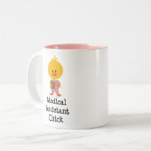 Mok voor medisch assistent-chick (Voorkant links)