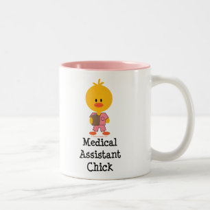 Mok voor medisch assistent-chick