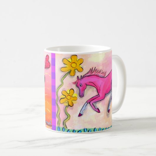 Mok voor Merry Horses #4 (Voorkant rechts)