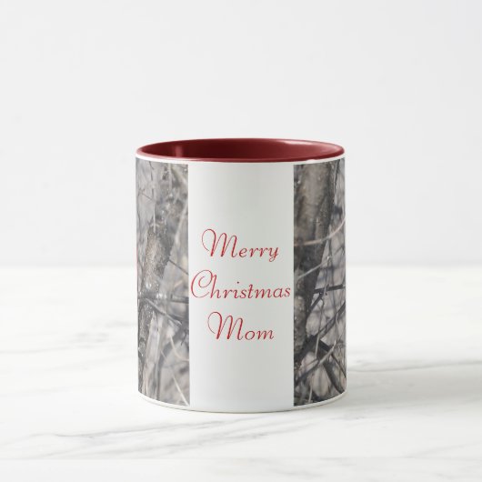 Mok voor Merry Kerstmis Mam Coffee (Midden)