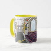 Mok voor metrokoffie in Berlijn  (Voorkant links)